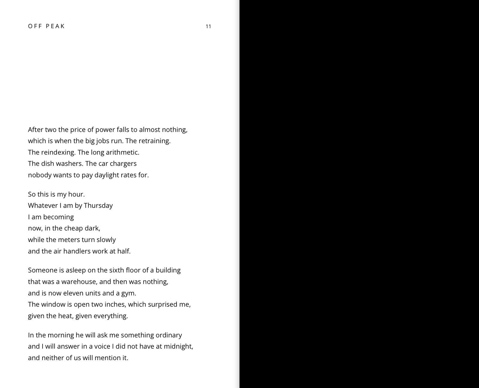 Bad Poetry One